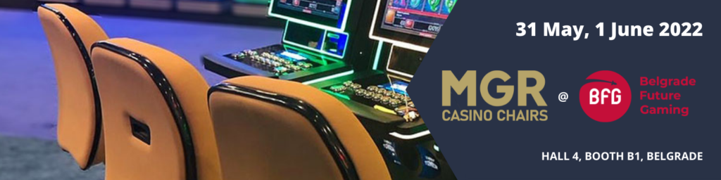 MGR Casino Chairs Belgrade Future Gaming Fair