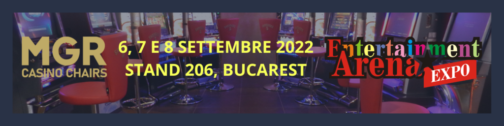 MGR Casino Chairs AT eNTERTAINMENT ARENA EXPO